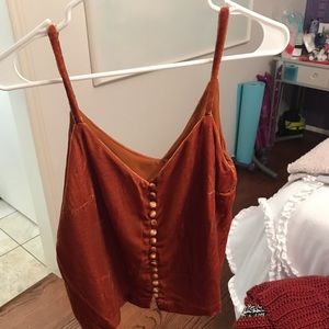 crop top tank top